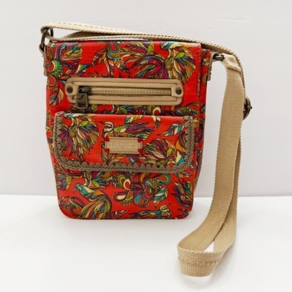 Sakroots Handbags - Sakroots Artist Circle Small Flap Messenger Crossbody Bag Purse Multi-Color